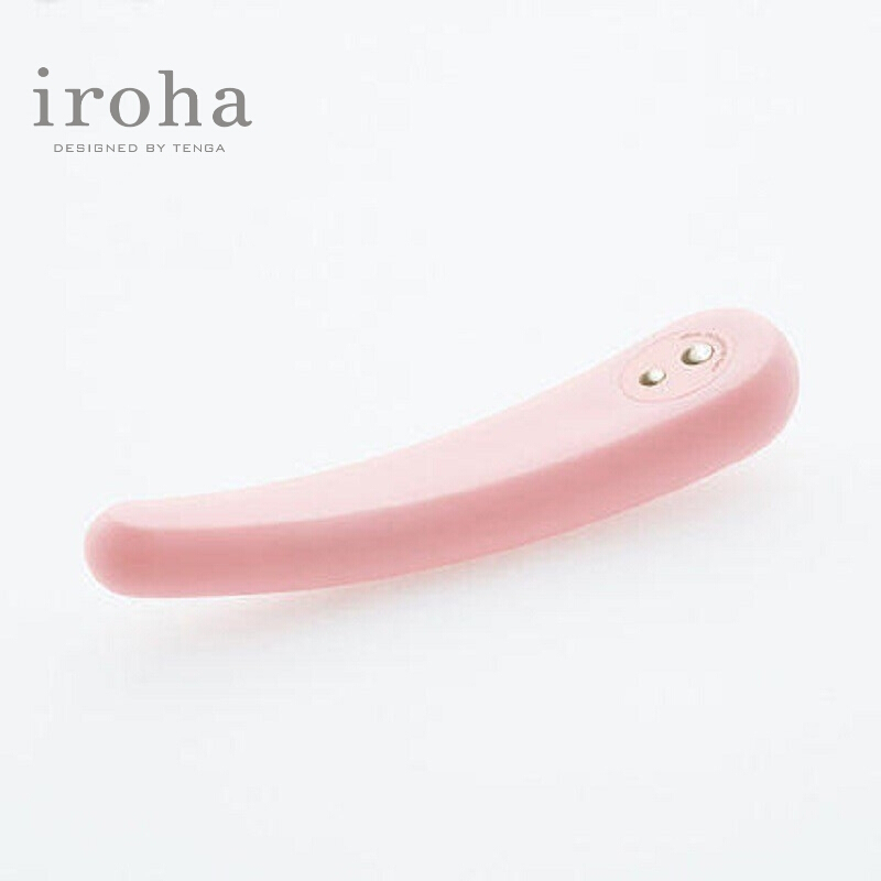 日本iroha FIT女用电动震动棒女性按摩情趣用品 三日月 典雅粉